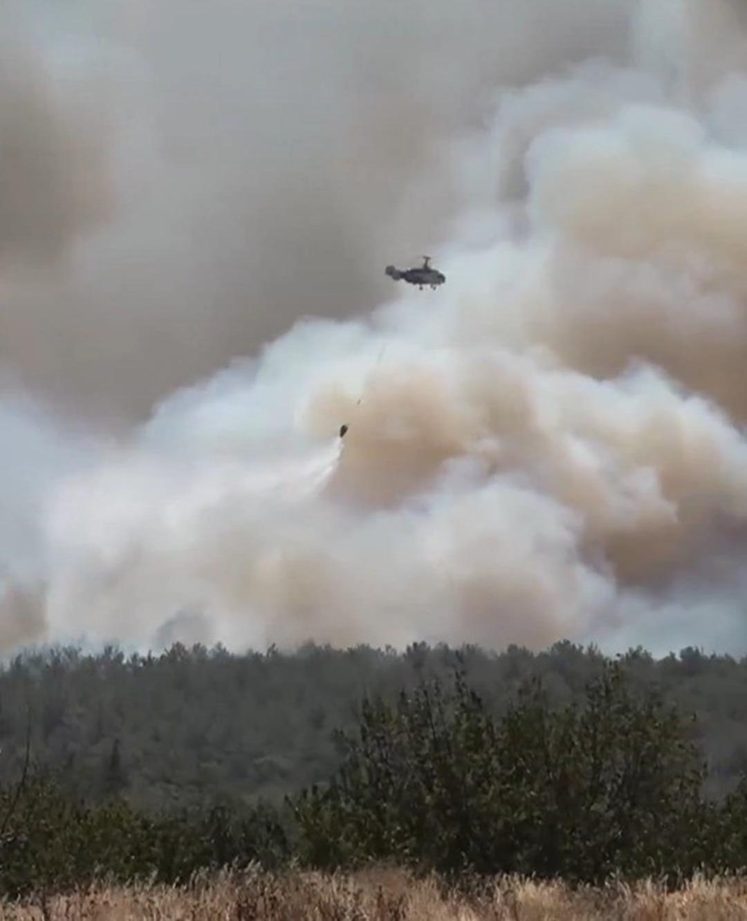 Bakan Yerlikaya duyurdu: Çanakkale deki yangın kontrol altına alındı! 1