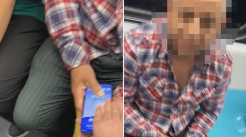 Yer: Şişli! Metroda iğrenç olay: Kadınların görüntüsünü çekti, fark edilince cep telefonunun ekranını kırd