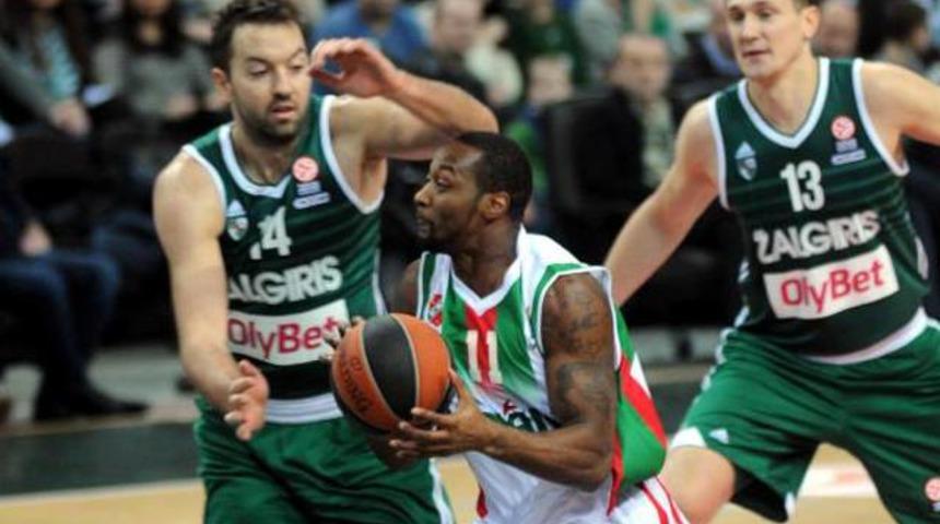 Zalgiris Kaunas 74 - 52 Pınar Karşıyaka