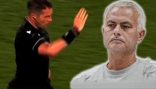 Kadıköy'de skandal hakem kararı! Mourinho çıldırdı...