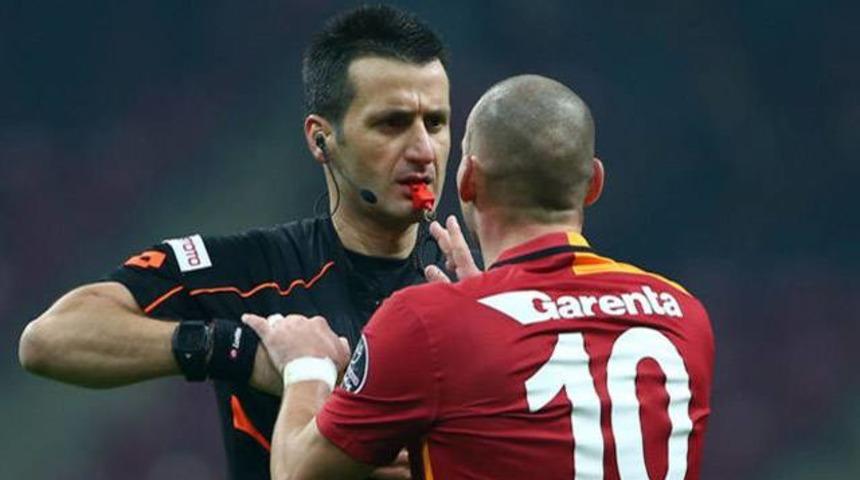 Sneijder yine hakeme k&uuml;fretti