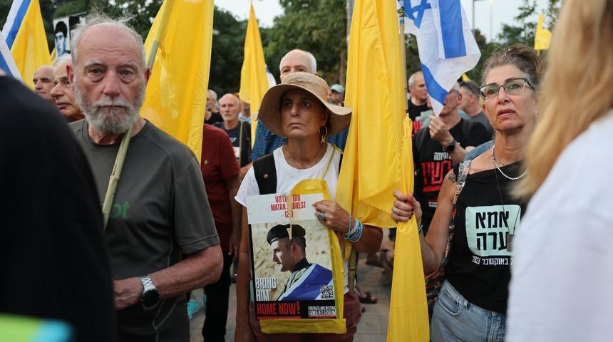 İsrailli emekli ve yedek savaş uçağı pilotları Gazze’nin işgaline yönelik planı protesto etti