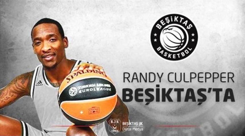 Randy Culpepper Beşiktaş&rsquo;ta