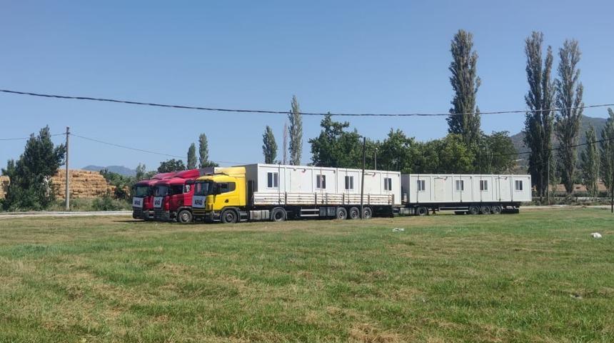 AFAD konteynerleri Sındırgı’da