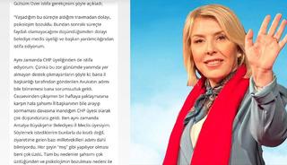 Rüşvet soruşturmasında tutuklanıp tahliye edilmişti! CHP'li Gülsüm Özer partisinden ve tüm görevlerinden istifa etti: 'Adımı dahi bilmiyorlar'
