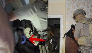 Operasyonla aranan şahıs bakın nereden çıktı!