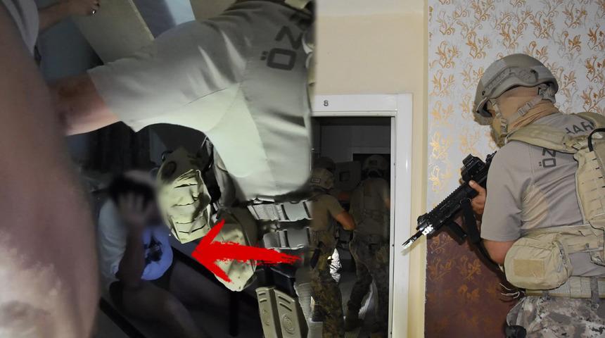  Mersin'de özel harekat destekli operasyon: Aranan şahıs bakın nereden çıktı!