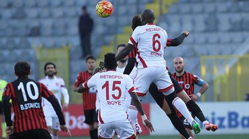 Gen&ccedil;lerbirliği 0 - 1 Medicana Sivasspor