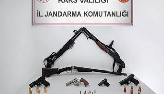 Kars’ta jandarmadan silah operasyonu