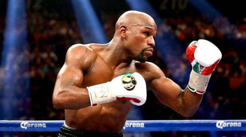 Mayweather bunu da yaptı