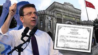 Ekrem İmamoğlu ile birlikte onların da diploması iptal edilmişti: 28 kişinin YÖKSİS sisteminden diploması silindi