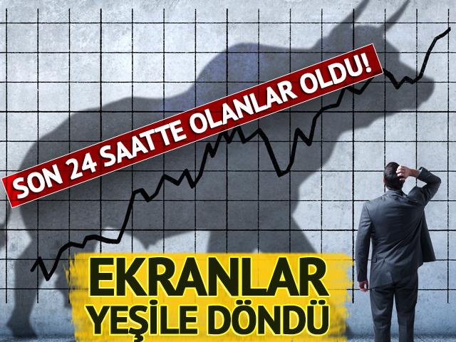 Kriptoda piyasalar yeşile döndü! 24 saatte sert yükseliş