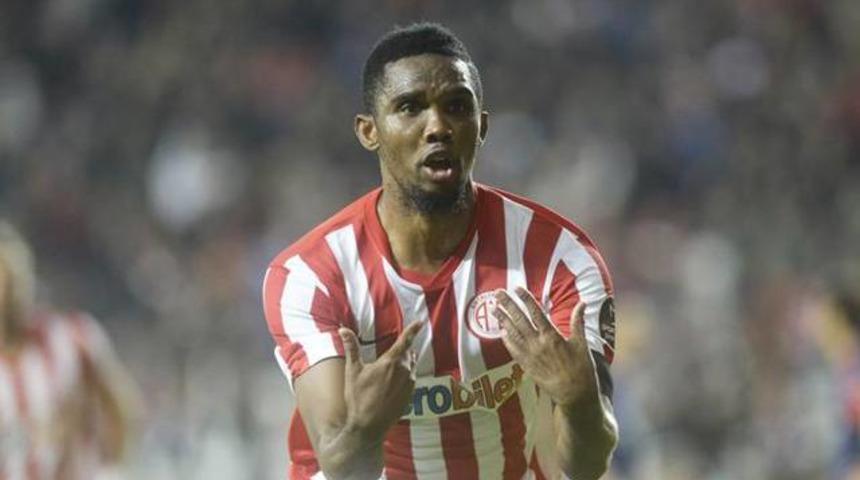 Eto'o, Fenerbah&ccedil;e'ye karşı yok