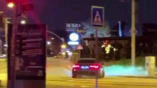 Otomobili ile drift atan ehliyetsiz sürücüye 83 bin TL ceza