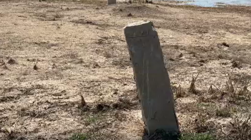 Tekirdağ'da Yazır Göleti'nin su seviyesi yüzde 4'e düştü