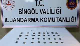 Bingöl'de 42 sikke ele geçirildi