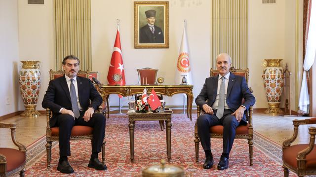 TBMM Başkanı Kurtulmuş, Gürcistan Cumhurbaşkanı Kavelaşvili ile görüştü