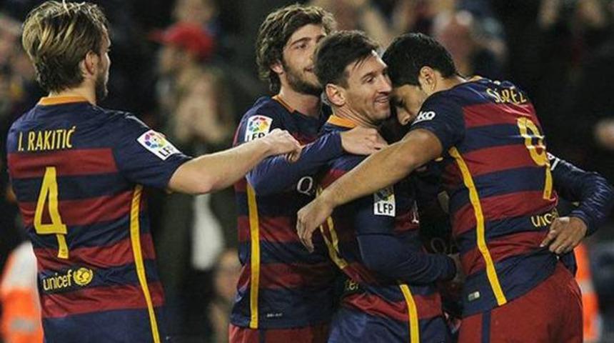 Barcelona'dan g&ouml;vde g&ouml;sterisi