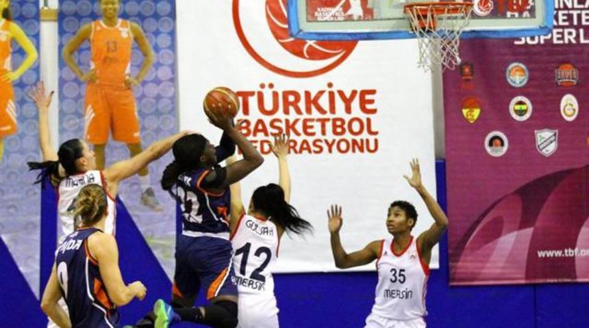 Mersin B&uuml;y&uuml;kşehir Belediyespor 72 - 77 Hatay B&uuml;y&uuml;kşehir Belediyespor