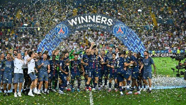 UEFA Süper Kupa finalinde PSG Tottenham'ı penaltıların ardından yenerek kupanın sahibi oldu! Fransız temsilcisi büyük sevinç yaşadı...
