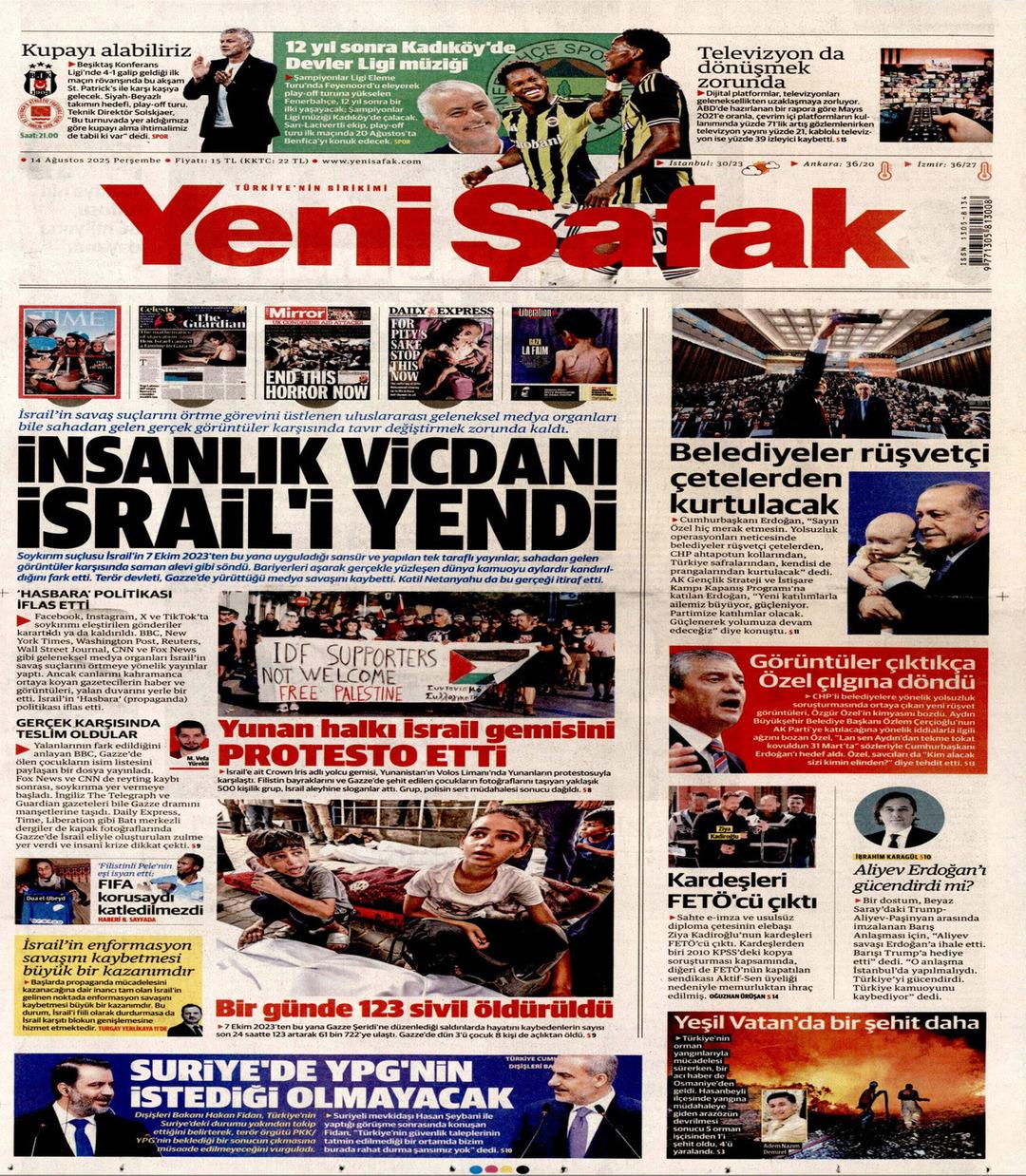 Yeni Şafak Gazetesi