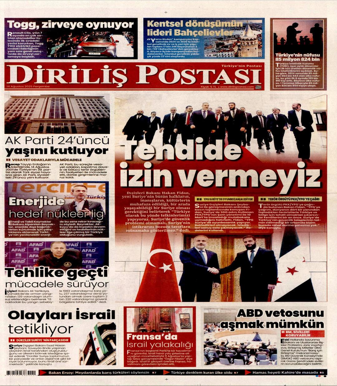 Diriliş Postası Gazetesi