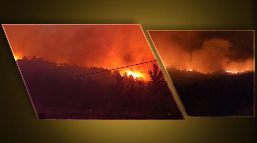 Mersin ve Hatay'da orman yangını! Müdahaleler sürüyor... Yüzlerce insan tahliye edildi