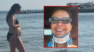 İrem Helvacıoğlu'nun kafasına çocuk düştü! Felç kaldığımı sandım