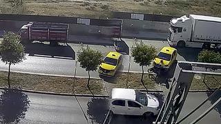 Yaya geçidinden dönerken motosiklet sürücüsünün ölümüne neden olmuştu! Taksicinin ifadesi ortaya çıktı