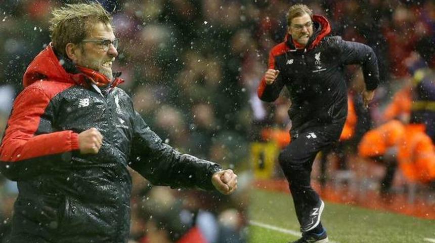Nefesleri kesen ma&ccedil;ta Jurgen Klopp fırtınası!