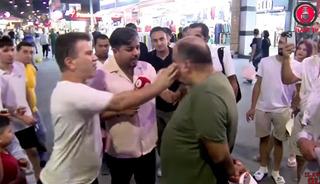Atatürk'e 'Ermeni' deyince tokadı yedi! Sokak röportajında linç girişimi