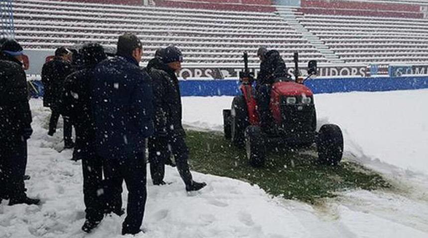 Beşiktaş-Trabzon ma&ccedil;ı kar değil '&ccedil;im' y&uuml;z&uuml;nden ertelendi!