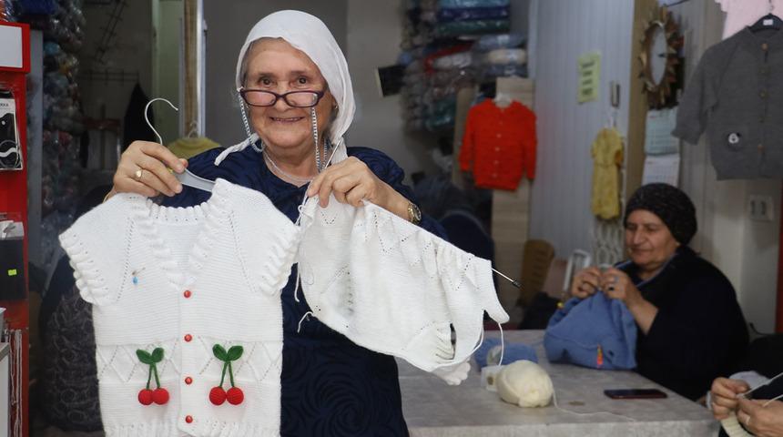 Tuhafiyeden doğan umut! El işi atölyesine dönüştü: Kadınların el emeği katkısı...