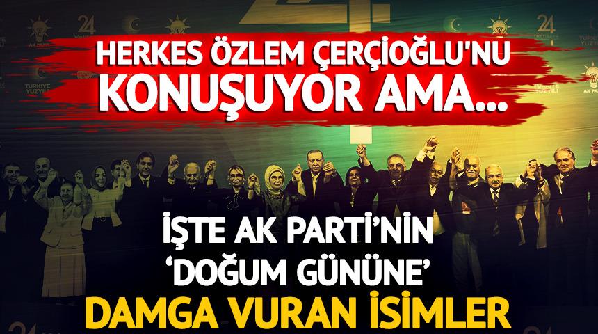 AK Parti'nin 'doğum gününe' damga vurdular