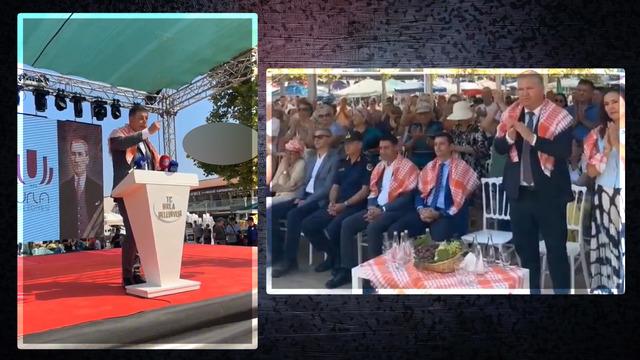 Protokolde büyük kriz! Cemil Tugay ile Kaymakam arasındaki 'Alkış' gerginliği kameralarda...