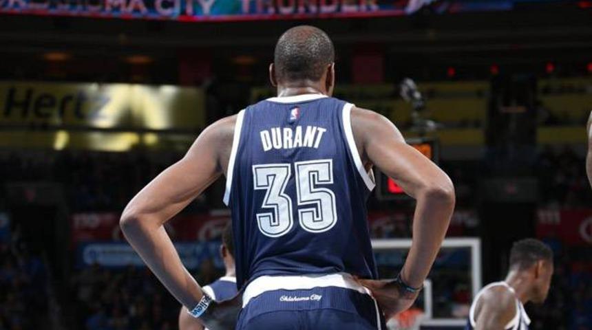  Durant şov yaptı, Oklahoma uzatmada kazandı