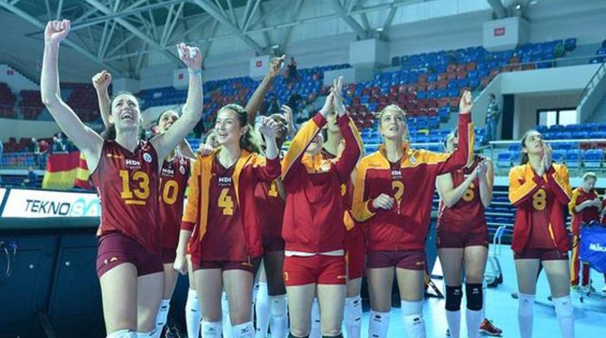Volley K&ouml;niz 1-3 Galatasaray