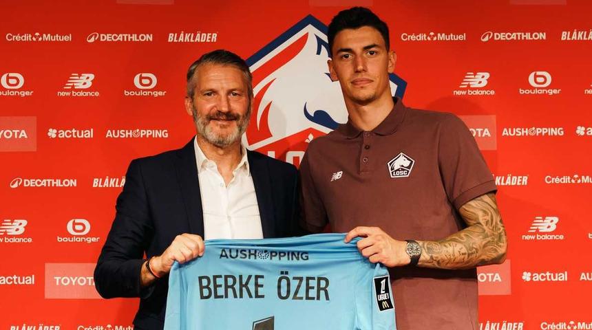 Eyüpspor, Berke Özer'in Lille'e transfer olduğunu açıkladı