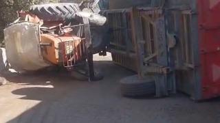 Kozan'daki traktör kazasında 1 kişi yaralandı