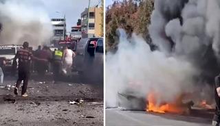 İsrail'den Lübnan'ın güneyinde bir motosiklete İHA saldırısı