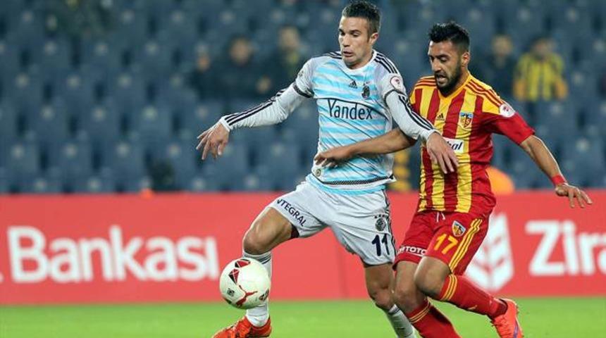 Fenerbah&ccedil;e Kayserispor'u uzatmalarda ge&ccedil;ti