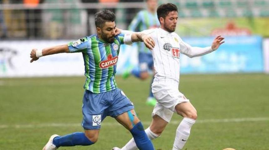 &Ccedil;aykur Rizespor 1 - 1 Eskişehirspor