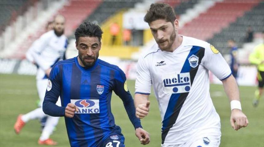 Gaziantep B&uuml;y&uuml;kşehir Belediyespor 2 - 0 Kayseri Erciyesspor