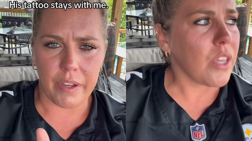 Ölen kocasının dövmesini saklamak için derisini kesip çerçeveledi! Duyanlar inanamadı! Nedeni ise...