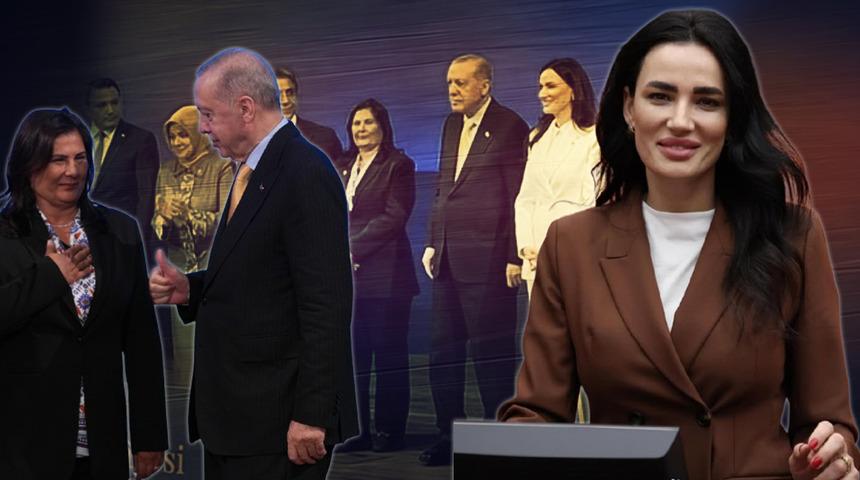 Eski Türkiye güzeli Seda Sarıbaş'la Özlem Çerçioğlu aynı karede buluştu... Bir dönem konuşma metnini yırtmıştı