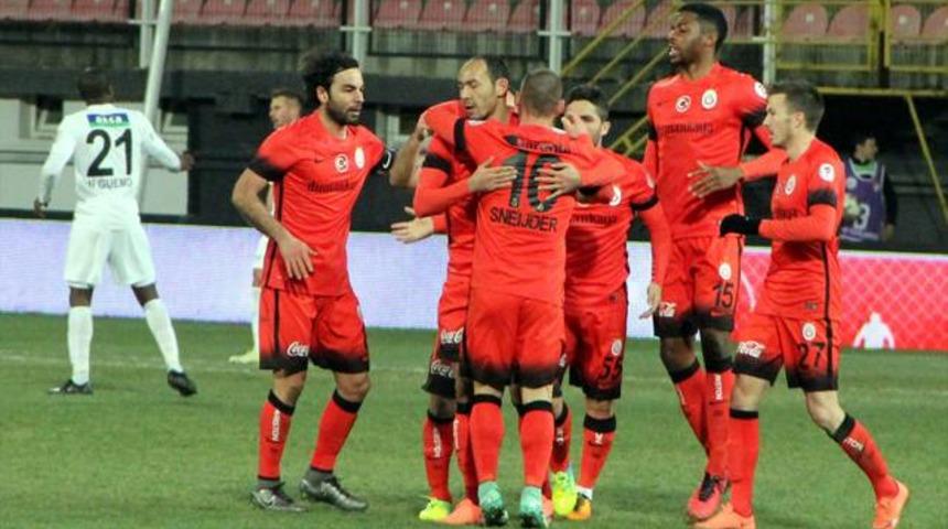 Galatasaray Akhisar karşısında sonradan a&ccedil;ıldı