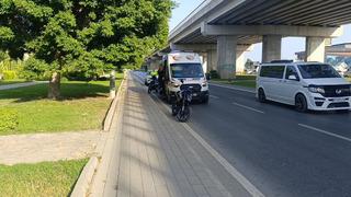 Manavgat’ta motosiklet kazası: 1 yaralı