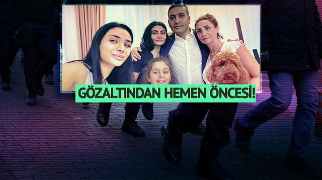 Gözaltına alınmadan hemen öncesini paylaştı
