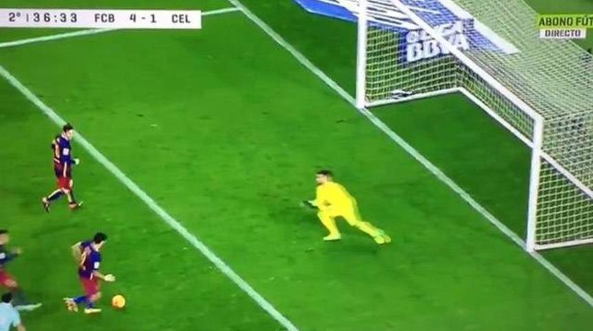Nou Camp'ta tarihi penaltı!