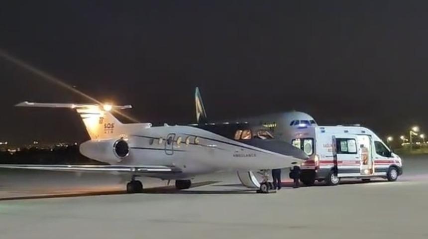 Batman'da ambulans uçak 19 aylık bebek ve 20 yaşındaki genç için havalandı